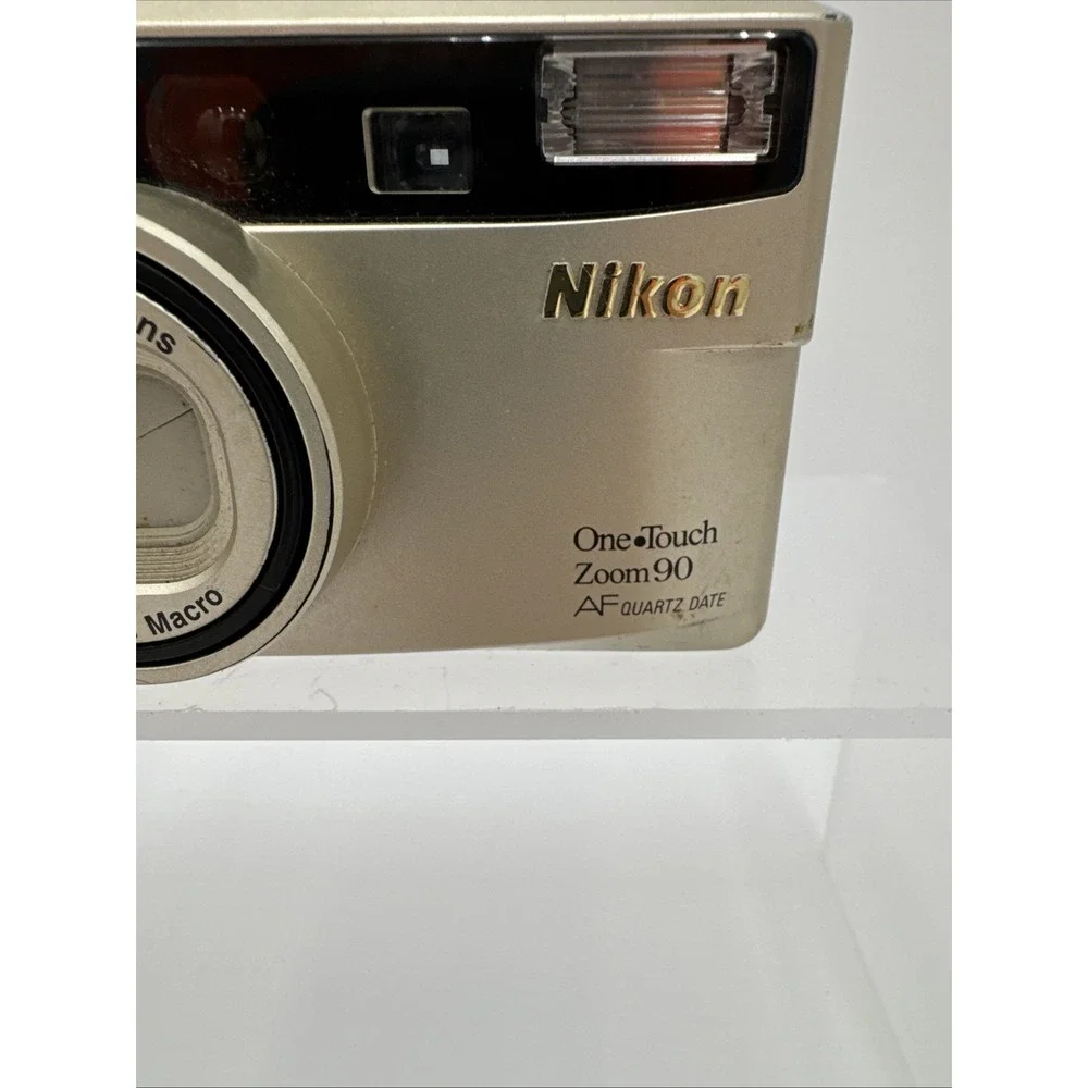 Nikon One Touch Zoom 90‎ AF Quartz Date 35mm Film Camera 38-90mm NOT TESTED